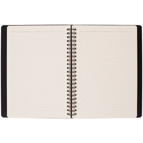 Ежедневник Spring Urban на заказ, недатированный, серый