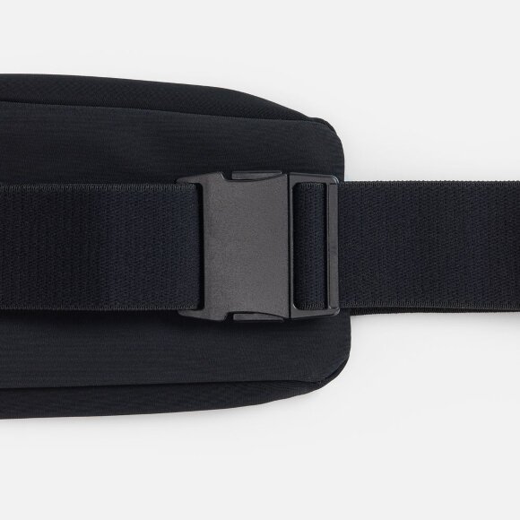 Спортивная поясная сумка Springa, черная Спортивная поясная сумка Springa, черная