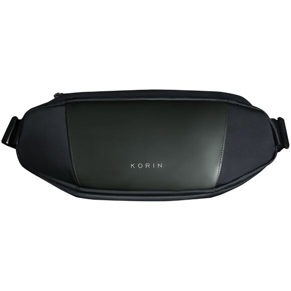 Сумка кросс-боди FlipSling, черная с зеленым Сумка кросс-боди FlipSling, черная с зеленым