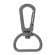 Застежка-карабин Snap Hook, M, серая