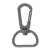 Застежка-карабин Snap Hook, M, серая