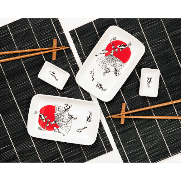 Набор для сервировки суши Tokyo (10 предметов), черный Набор для сервировки суши Tokyo (10 предметов), черный