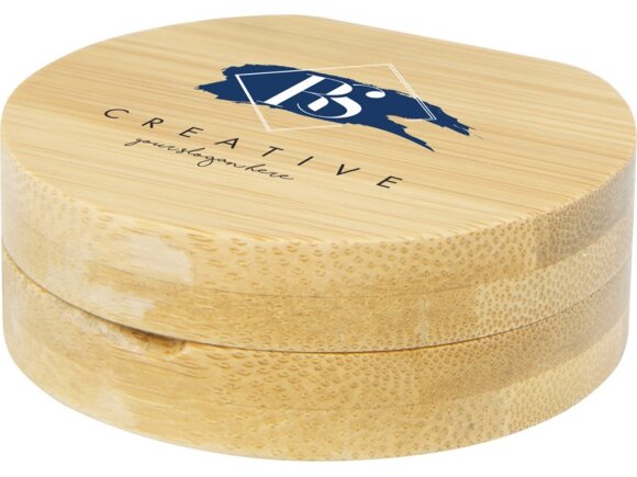 Карманное зеркало в бамбуковой раме Afrodit, natural Карманное зеркало в бамбуковой раме Afrodit, natural