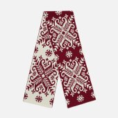 Шарф Wintertude L, красный с белым Шарф Wintertude L, красный с белым