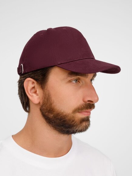 Бейсболка Buffalo, бордовая