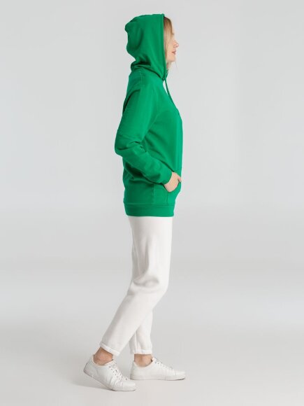 Толстовка с капюшоном унисекс Hoodie, зеленая Толстовка с капюшоном унисекс Hoodie, зеленая
