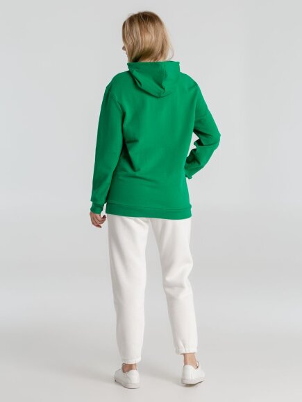 Толстовка с капюшоном унисекс Hoodie, зеленая Толстовка с капюшоном унисекс Hoodie, зеленая