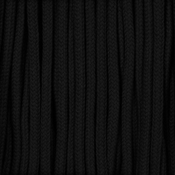 Круглый шнур Lasso S, черный, 10 см