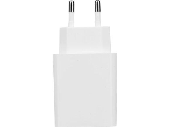 Сетевое зарядное устройство c выходами USB-A и USB-C Recharger, 10 Вт, белый Сетевое зарядное устройство c выходами USB-A и USB-C Recharger, 10 Вт, белый