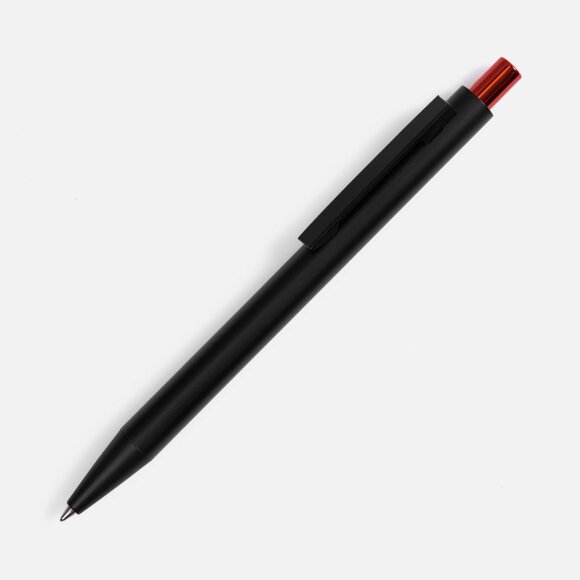 Набор Color Block: кружка и ручка, оранжевый с черным Набор Color Block: кружка и ручка, оранжевый с черным