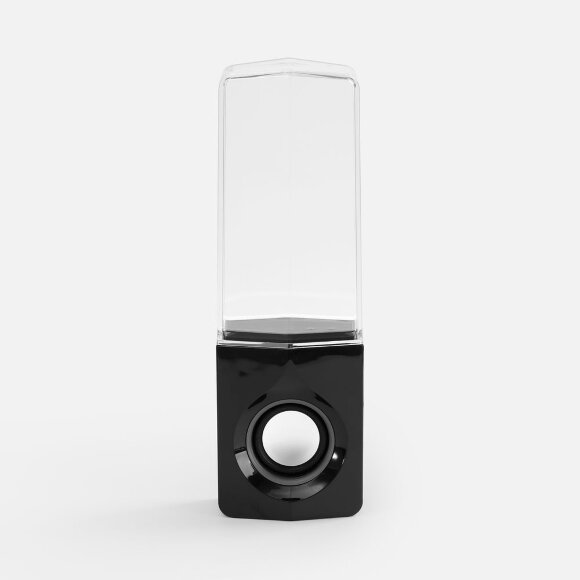 Bluetooth-колонка с поющим фонтаном Fuente, черная Bluetooth-колонка с поющим фонтаном Fuente, черная