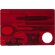 Набор инструментов SwissCard Lite, красный