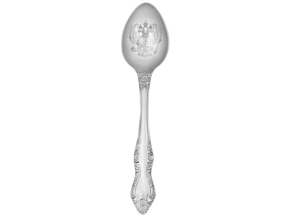 Чайный набор с подстаканником и фарфоровым чайником ЭГОИСТ-М, серебристый/белый Чайный набор с подстаканником и фарфоровым чайником ЭГОИСТ-М, серебристый/белый