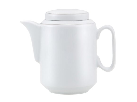 Чайный набор с подстаканником и фарфоровым чайником ЭГОИСТ-М, серебристый/белый Чайный набор с подстаканником и фарфоровым чайником ЭГОИСТ-М, серебристый/белый