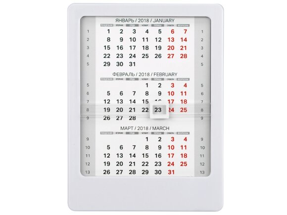 Календарь Офисный помощник, белый Календарь Офисный помощник, белый