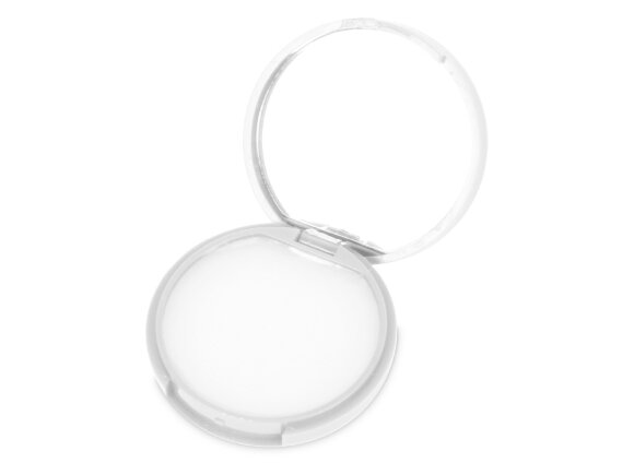 Бальзам для губ в футляре с зеркалом Jolly, белый Бальзам для губ в футляре с зеркалом Jolly, белый