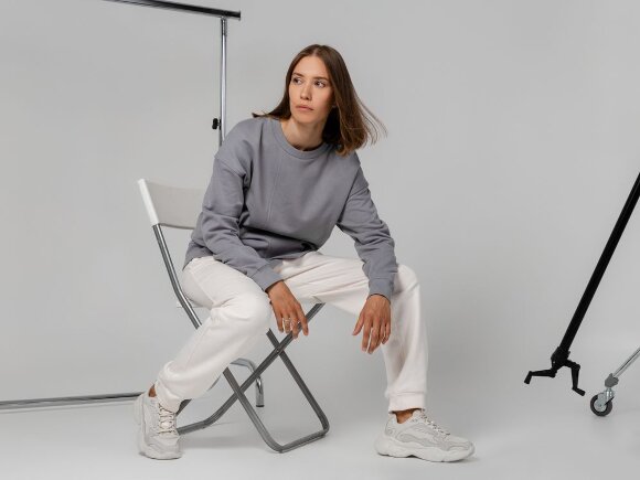 Свитшот Neofit, светло-серый