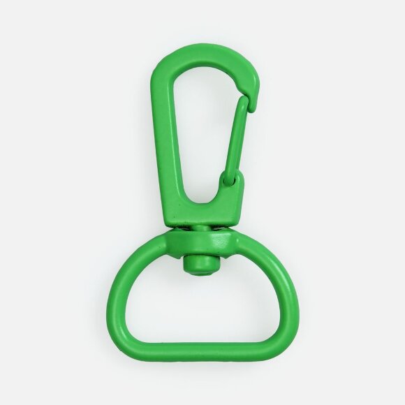 Застежка-карабин Snap Hook, M, зеленый неон