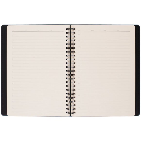 Ежедневник Spring Urban на заказ, недатированный, голубой