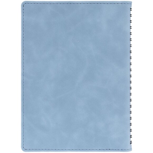 Ежедневник Spring Urban на заказ, недатированный, голубой