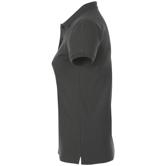 Рубашка поло женская Brandy Women, темно-серая с белым Рубашка поло женская Brandy Women, темно-серая с белым