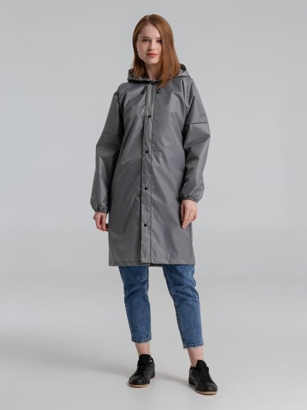 Дождевик со светоотражающими элементами Rainman Blink, серый Дождевик со светоотражающими элементами Rainman Blink, серый