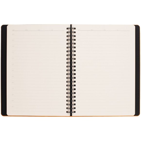 Ежедневник Spring Urban на заказ, недатированный, оранжевый