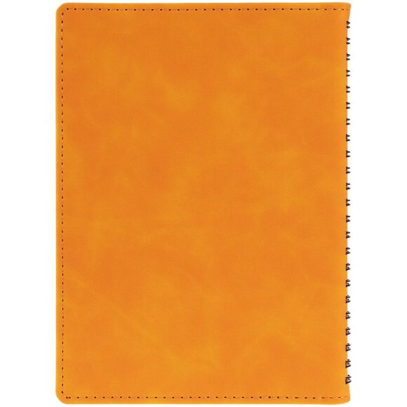 Ежедневник Spring Urban на заказ, недатированный, оранжевый