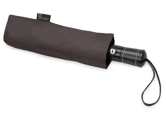 Зонт складной Ontario, автоматический, 3 сложения, с чехлом, коричневый Зонт складной Ontario, автоматический, 3 сложения, с чехлом, коричневый