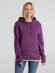 Толстовка с капюшоном унисекс Hoodie, фиолетовый меланж