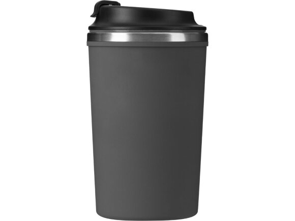 Герметичная термокружка на присоске Kick, 350 мл, серый