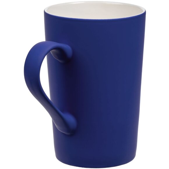 Кружка Best Noon с покрытием софт-тач, синяя Кружка Best Noon с покрытием софт-тач, синяя