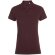 Рубашка поло женская Brandy Women, бордовая с белым Рубашка поло женская Brandy Women, бордовая с белым