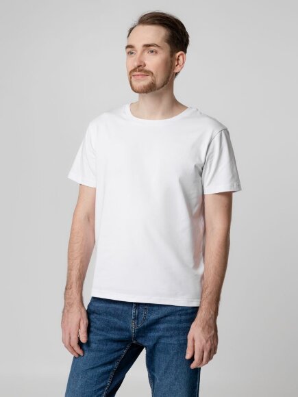 Футболка унисекс Tervu, белая Футболка унисекс Tervu, белая