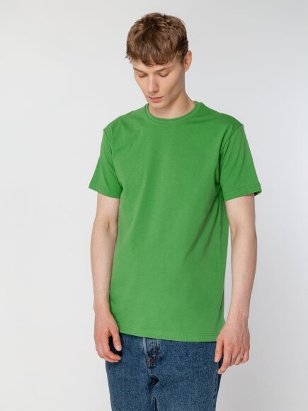 Футболка унисекс T-Bolka 160, ярко-зеленая Футболка унисекс T-Bolka 160, ярко-зеленая