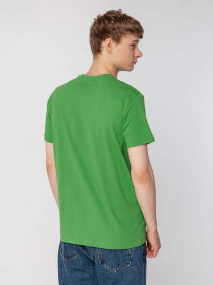 Футболка унисекс T-Bolka 160, ярко-зеленая Футболка унисекс T-Bolka 160, ярко-зеленая