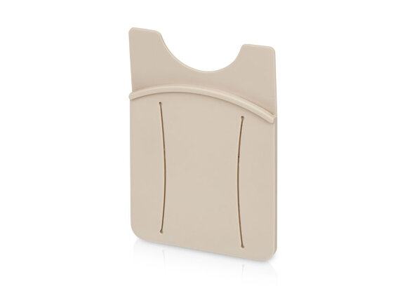 Картхолдер для телефона с держателем Trighold, бежевый Картхолдер для телефона с держателем Trighold, бежевый