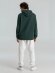 Толстовка с капюшоном унисекс Hoodie, темно-зеленый меланж Толстовка с капюшоном унисекс Hoodie, темно-зеленый меланж