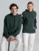 Толстовка с капюшоном унисекс Hoodie, темно-зеленый меланж Толстовка с капюшоном унисекс Hoodie, темно-зеленый меланж