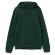 Толстовка с капюшоном унисекс Hoodie, темно-зеленый меланж
