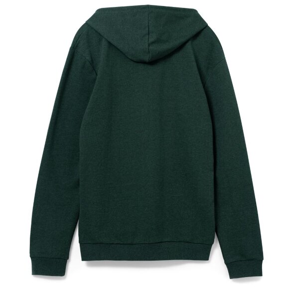 Толстовка с капюшоном унисекс Hoodie, темно-зеленый меланж Толстовка с капюшоном унисекс Hoodie, темно-зеленый меланж