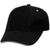 Бейсболка Hard Work Black со светоотражающим элементом Бейсболка Hard Work Black со светоотражающим элементом