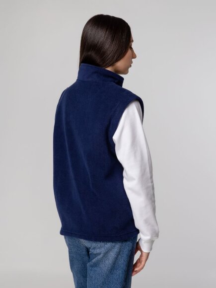 Жилет флисовый Manakin, темно-синий Жилет флисовый Manakin, темно-синий