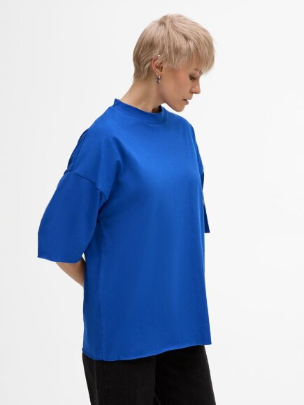 Футболка унисекс оверсайз T1, синяя