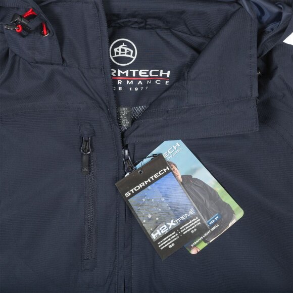 Ветровка мужская Stratus, темно-синяя Ветровка мужская Stratus, темно-синяя