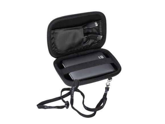 Чехол для жесткого диска из кожзама 9101, черный Чехол для жесткого диска из кожзама 9101, черный