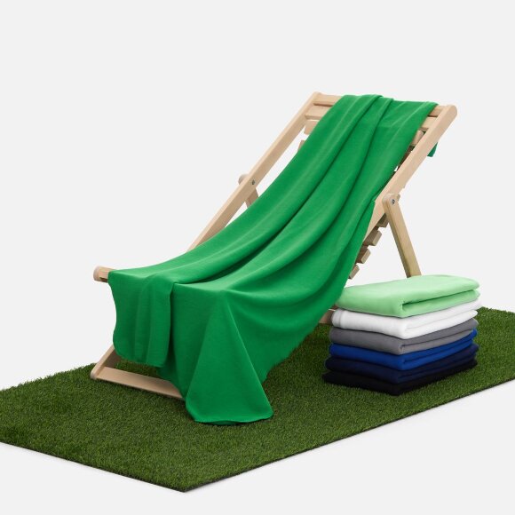 Флисовый плед Warm&Peace XL, зеленый Флисовый плед Warm&Peace XL, зеленый