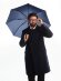 Зонт-трость Wind, темно-синий