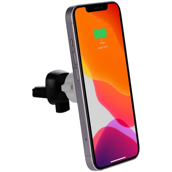 Держатель для смартфона Cooper Auto Wireless с беспроводной зарядкой, белый Держатель для смартфона Cooper Auto Wireless с беспроводной зарядкой, белый