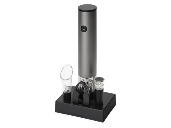Набор винных аксессуаров Palermo с электрическим штопором на док-станции Набор винных аксессуаров Palermo с электрическим штопором на док-станции